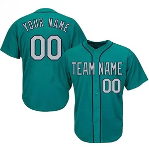Custom-Northwest-Green-Baseball-Jersey Custom Northwest Green Baseball Jersey