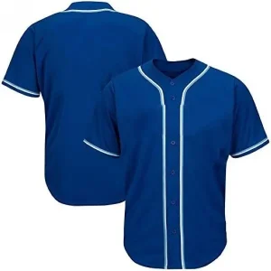 Royal-Full-Button-Baseball-Jersey Royal Full Button Baseball Jersey